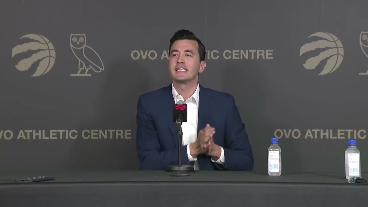 Bobby Webster Speaks Team Updates of Raptors Press Conference 26 09 2025