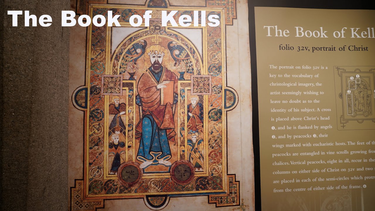 The Book of Kells in Trinity College Library