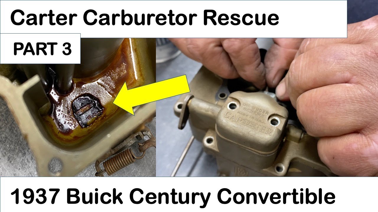 1937 Buick Century - Part 3 - Carburetor Rescue at Rods Carbs