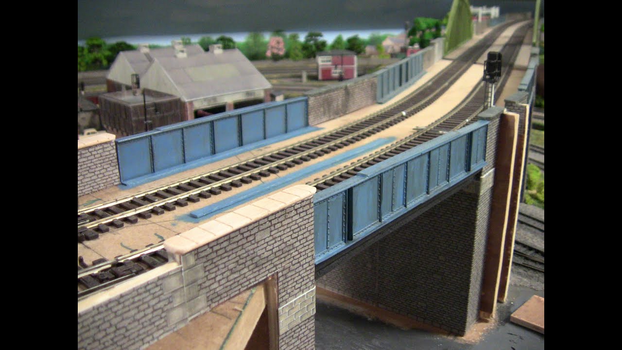 The Station Bridge. Using will's Girder Plates  No197