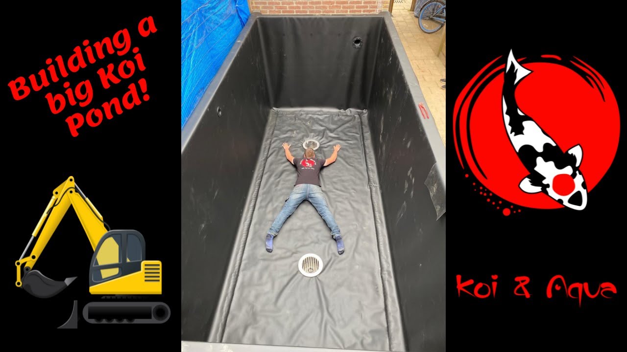 Vlog #3 Vijverbouw Danny & Jorinda.
