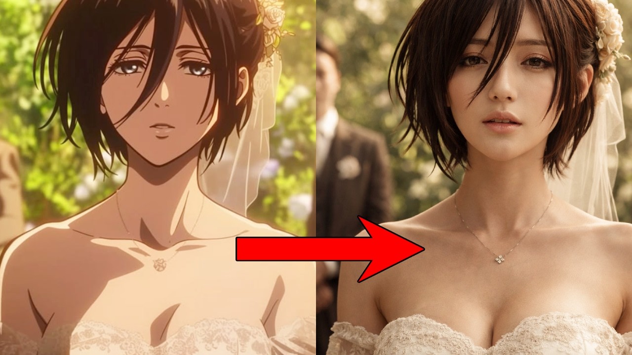 How Would Attack on Titan Characters Look in Real Life