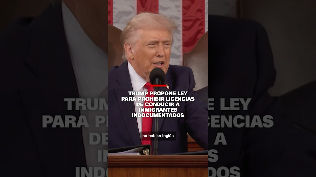 Trump propone ley para prohibir licencias de conducir a inmigrantes indocumentados