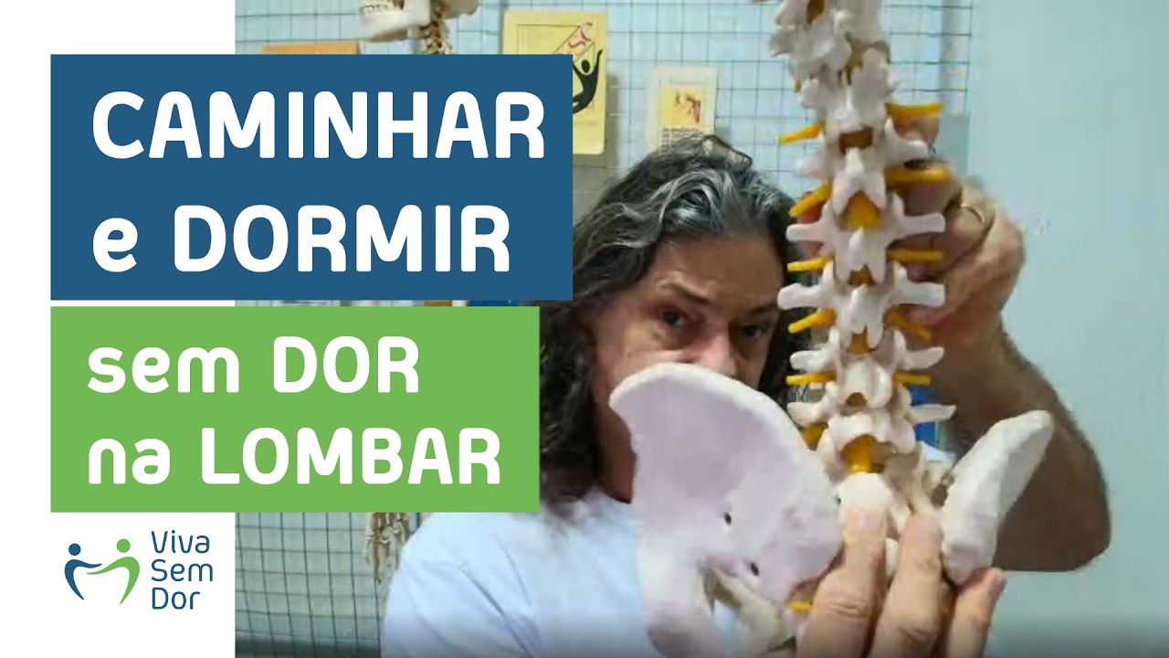 Caminhar e dormir sem dor na lombar com mudanças simples no dia a dia