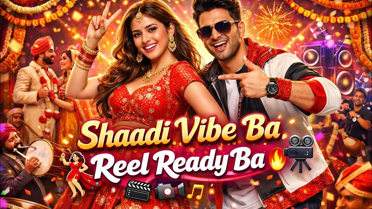 Shaadi Vibe Ba, Reel Ready Ba 🔥 | New Bhojpuri Wedding Song 2026 💃🎶