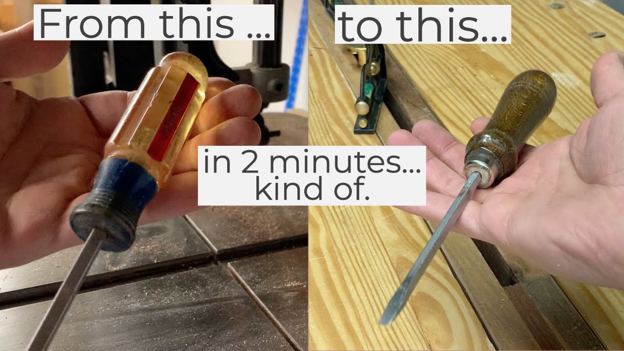 Making a New Screwdriver Handle
