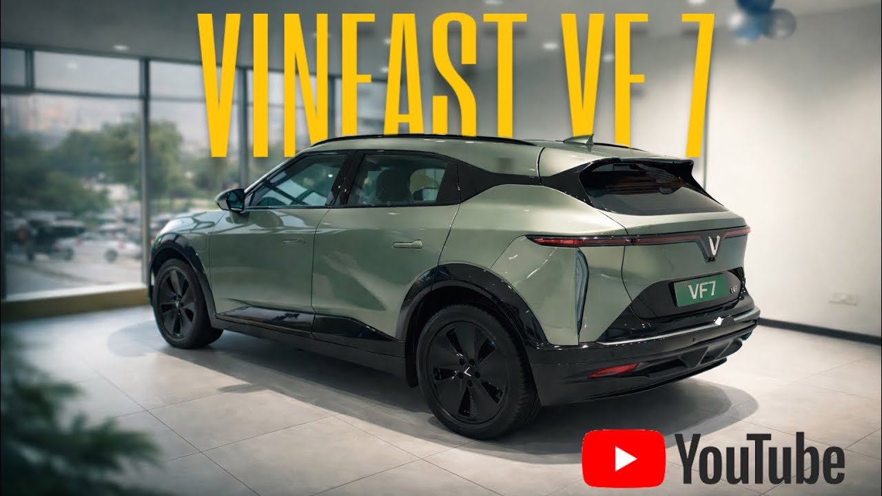 4K [Walkaround] Vinfast VF7. 500+km in Single Charge.Full Information.