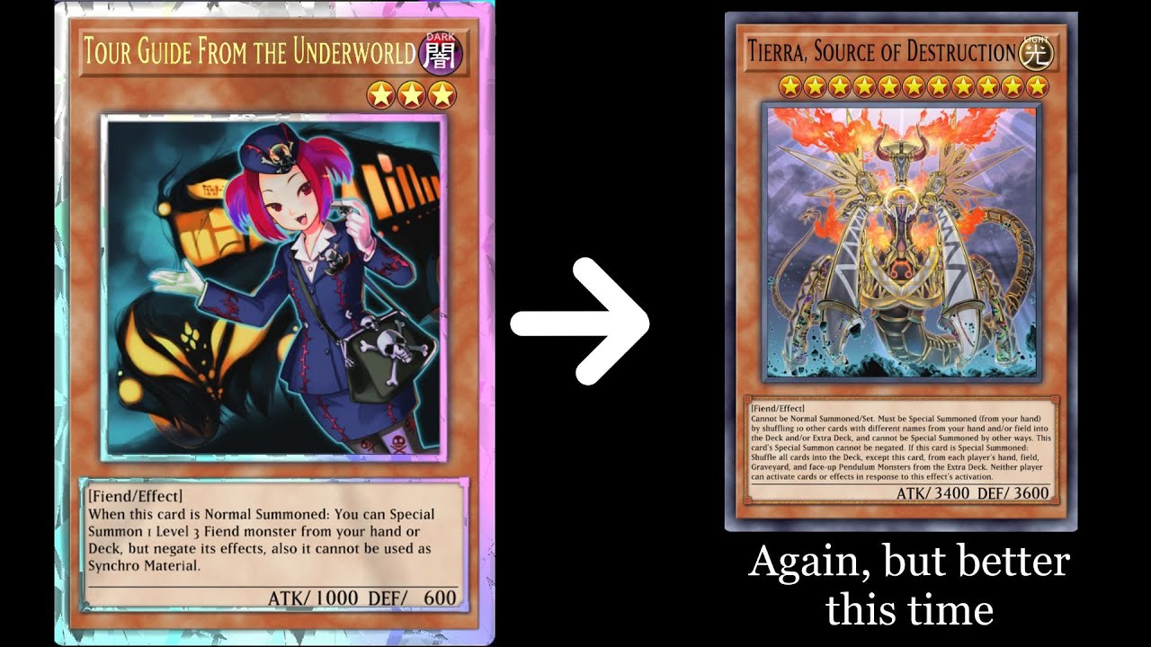 Tour Guide 1 Card Combo: Tierra (updated & improved)