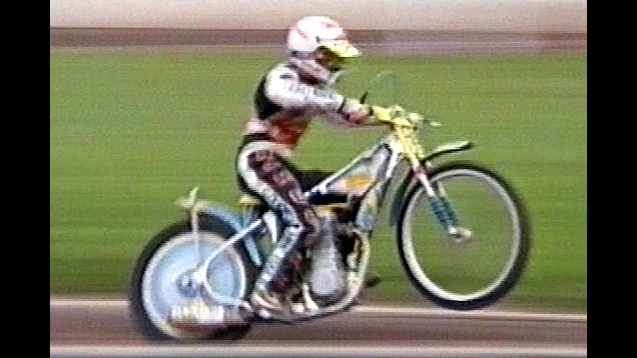 Speedway: Eastbourne Individual Meeting 1988 Plus Bruce Cribb on his Ice Racing Bike at the end