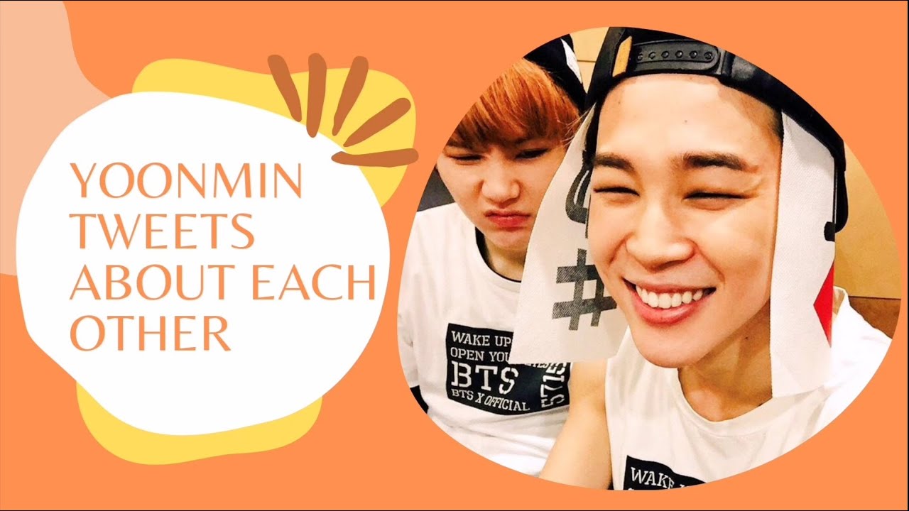 Yoongi and jimin tweets about each other - Yoonmin