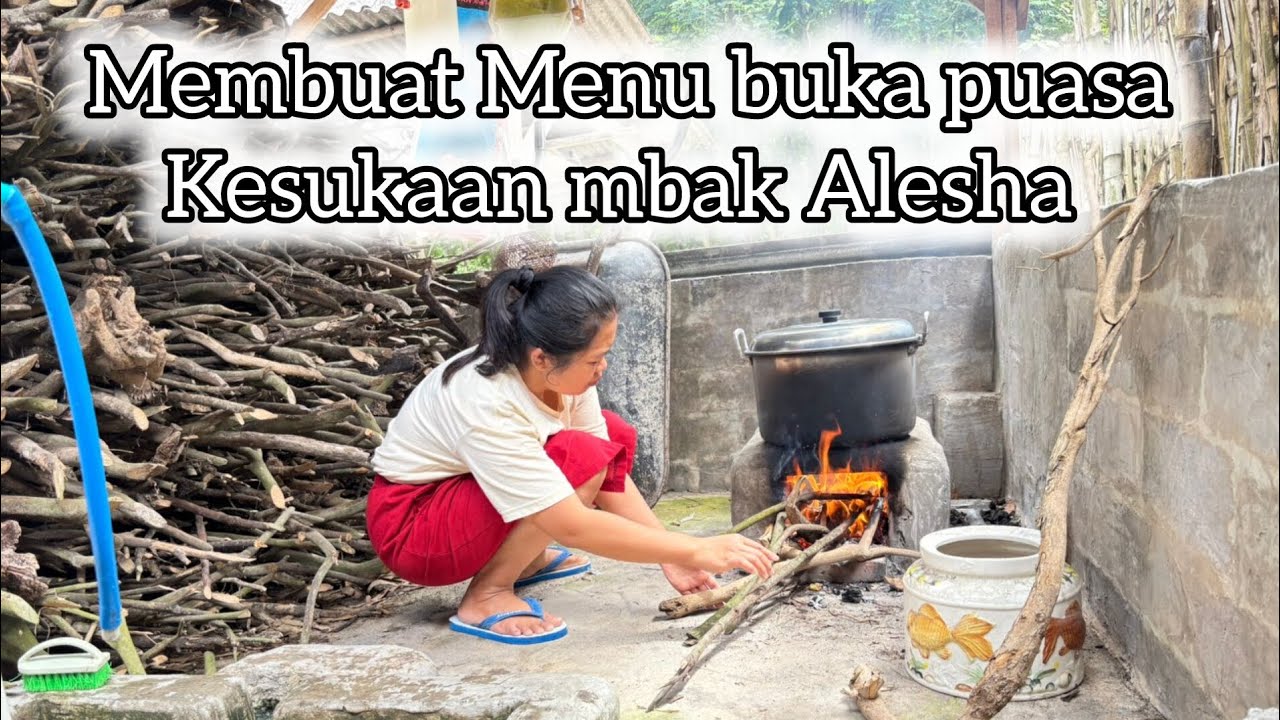 Pertama kali mbak Alesha makan dadar jagung 🌽