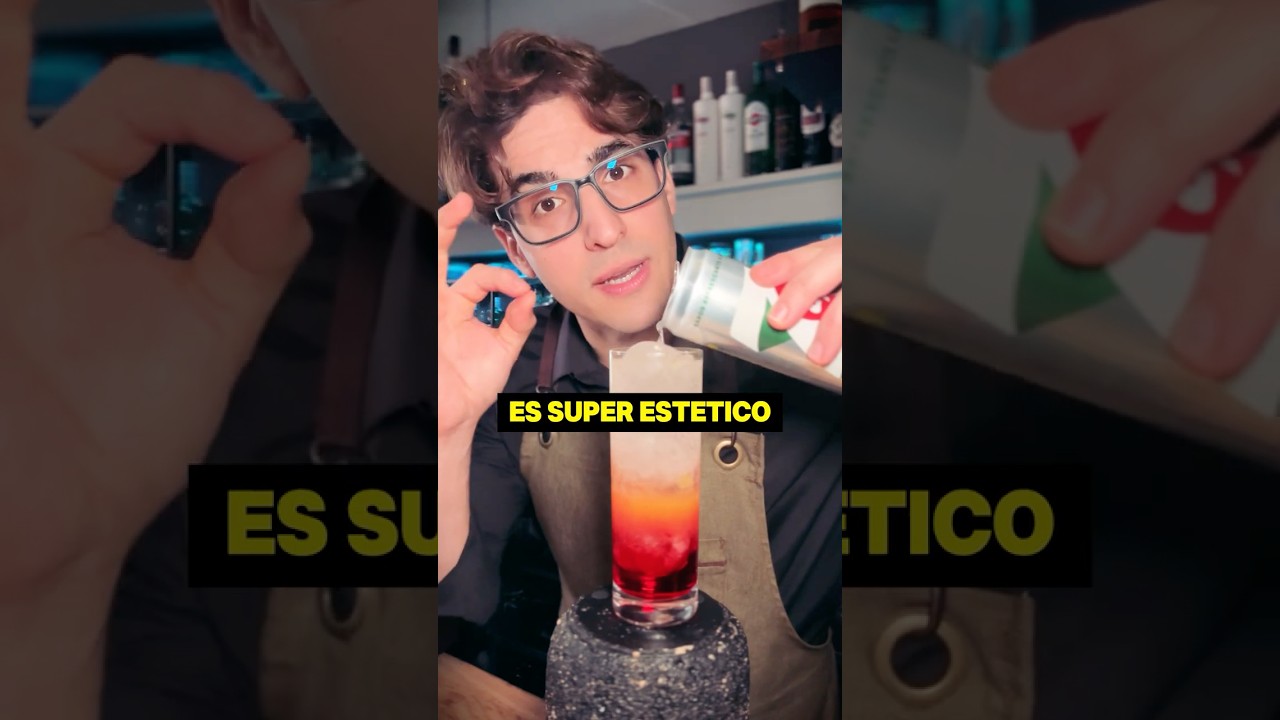 ⚠️ &iexcl;C&Oacute;CTEL PARA NI&Ntilde;OS! El mocktail de Shirley Temple&hellip; #shorts #bartender