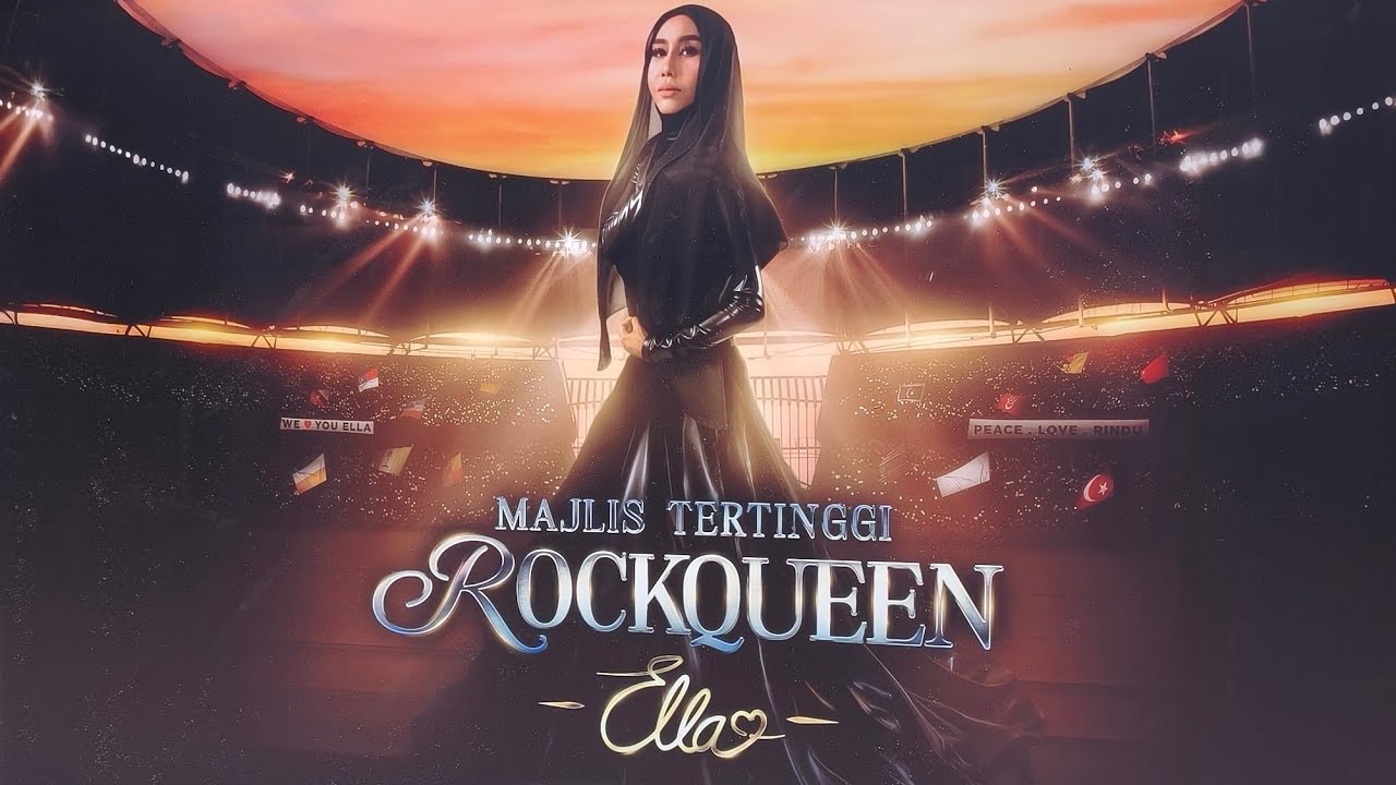 Ella - Sepi sekuntum mawar merah #majlistertinggirockqueen 