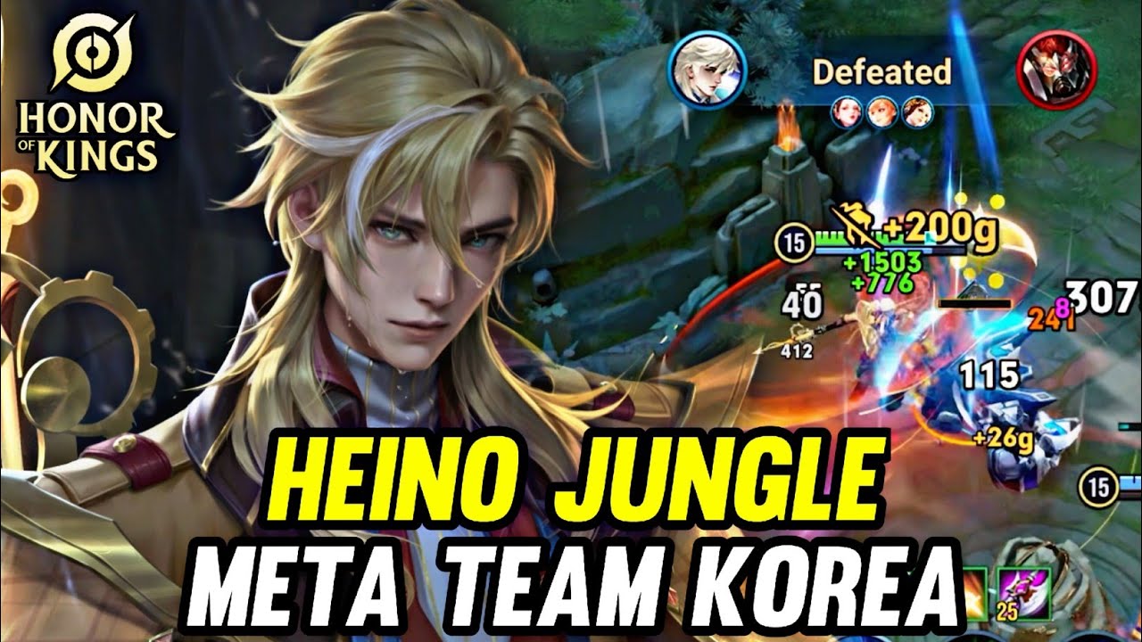 HOK : HEINO GAMEPLAY | IN JUNGLE - HONOR OF KINGS