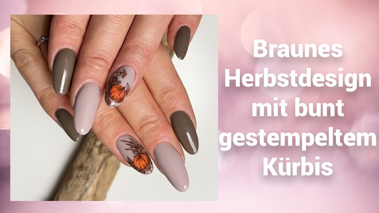 Braunes Herbstdesign mit Kürbis | Mimi made it