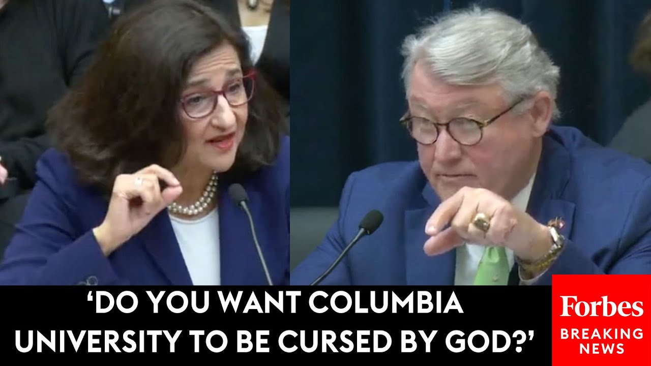 'Do You Want Columbia University To Be Cursed By God?': Rick Allen Grills Pres About Antisemitism
