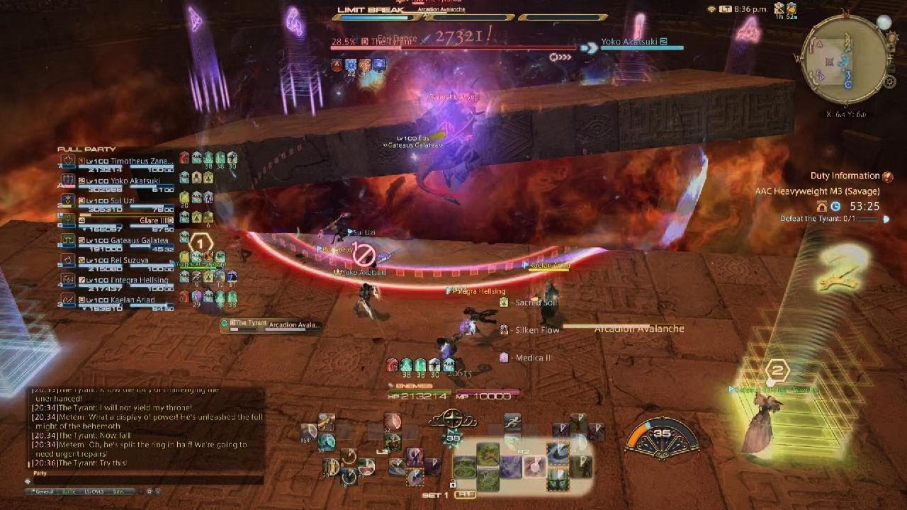 FINAL FANTASY XIV - AAC Heavyweight M3 (Savage) - Dancer [PS5] - 2026/01/17