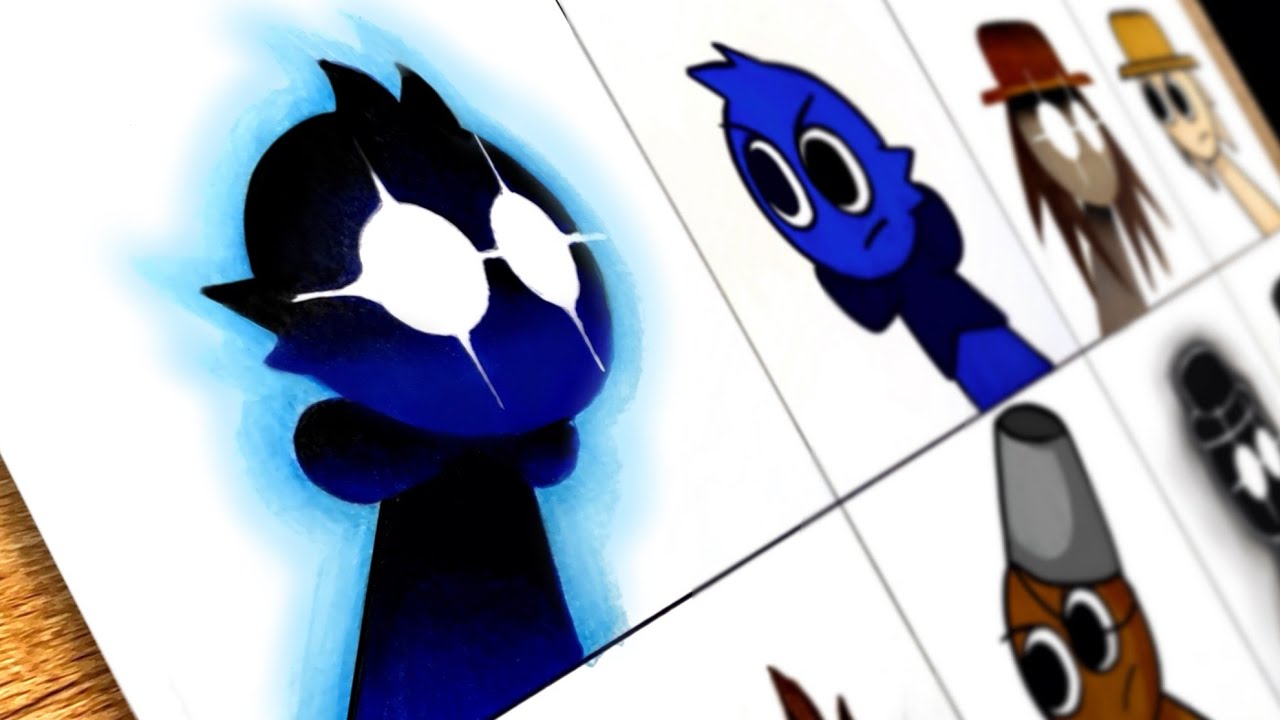 Drawing Sprunki Incredibox Corruption Compilation - Jevin, Tunner, Brud, Black