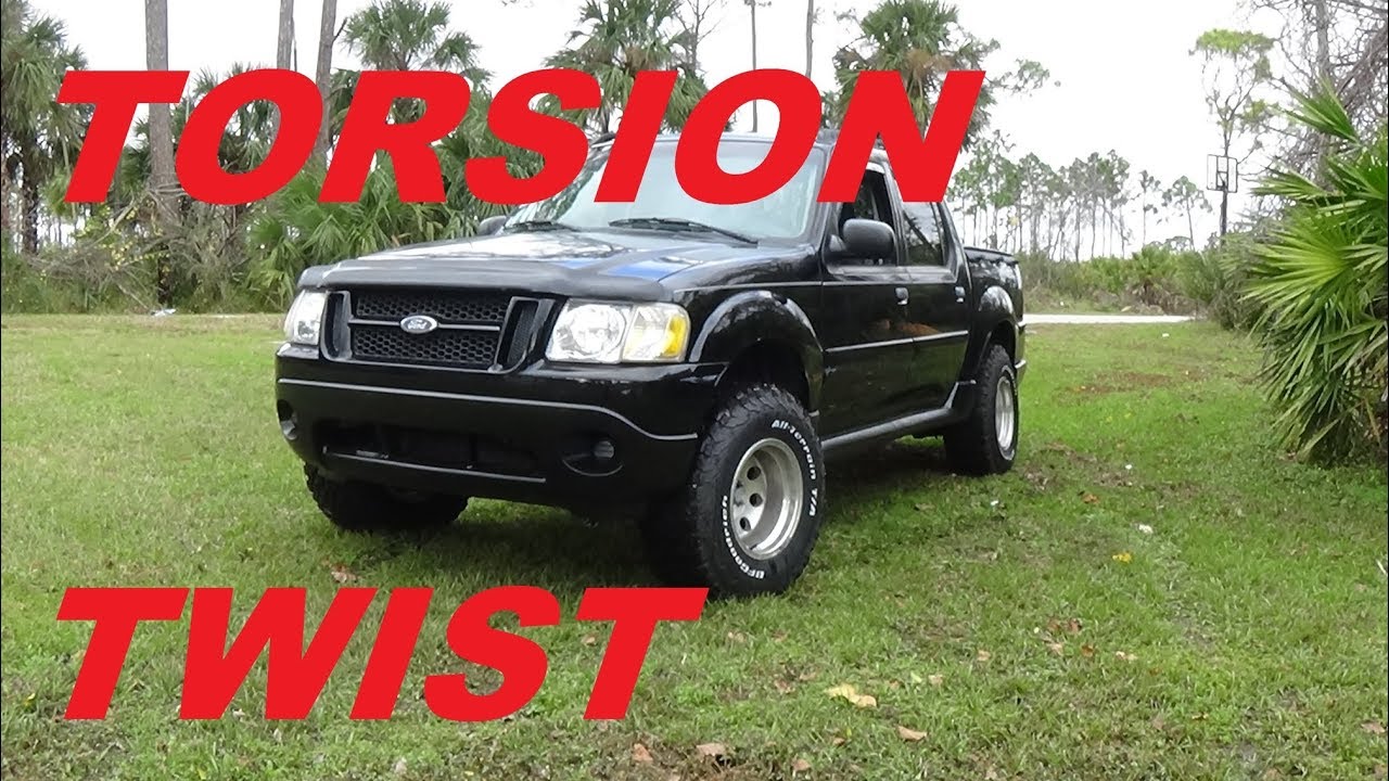 «ТОРСИОННЫЙ ПОВОРОТ» КАК ПОДНЯТЬ ГРУЗОВИК FORD SPORT TRAC 2004 ГОДА
