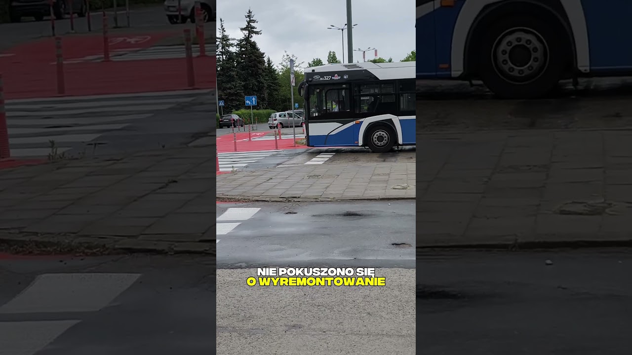 nowe torowisko tramwajowe na Al. Solidarności i... stara pętla autobusowa #krakow #polska #2025