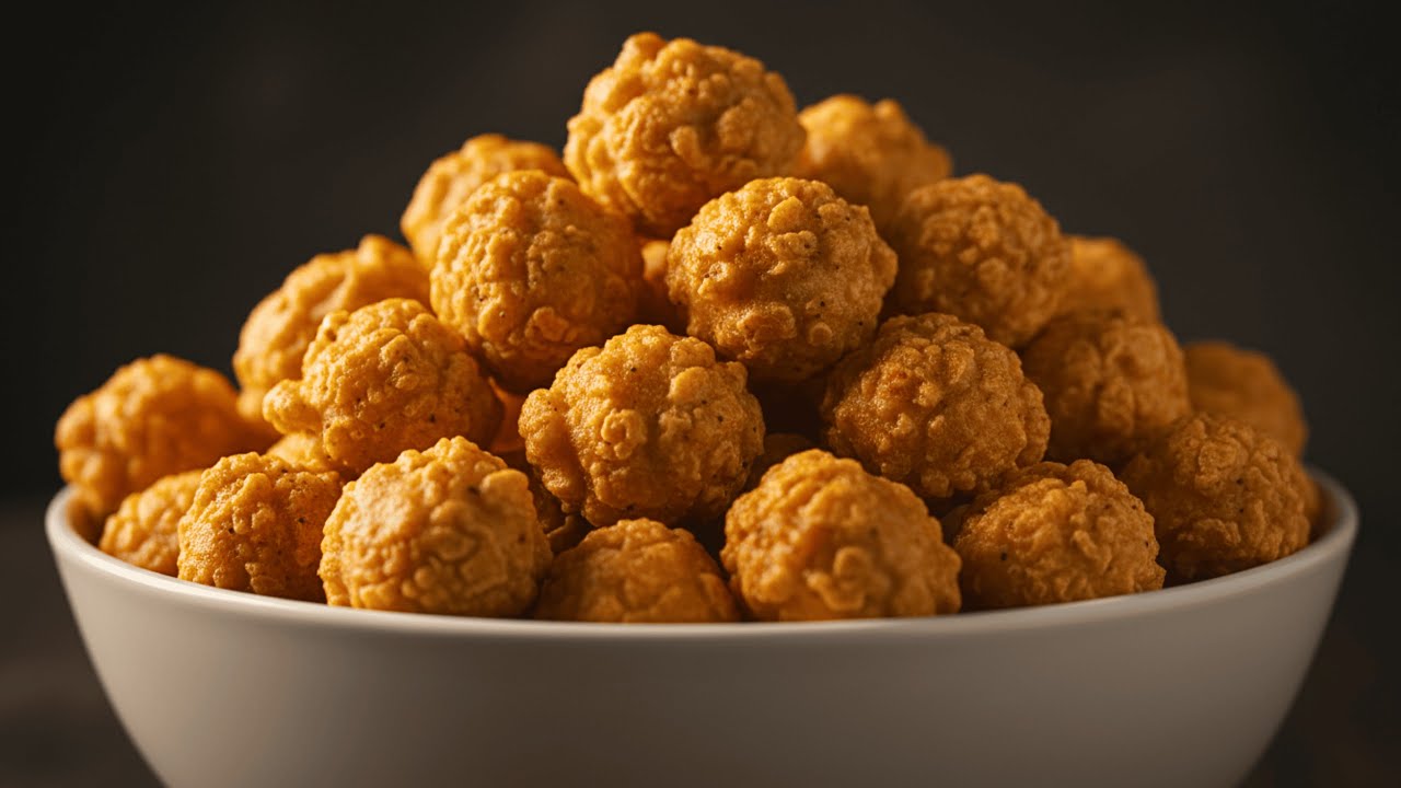Crispy CHICKEN POPCORN 🍗 Easy & Homemade – Better Than Any Snack!