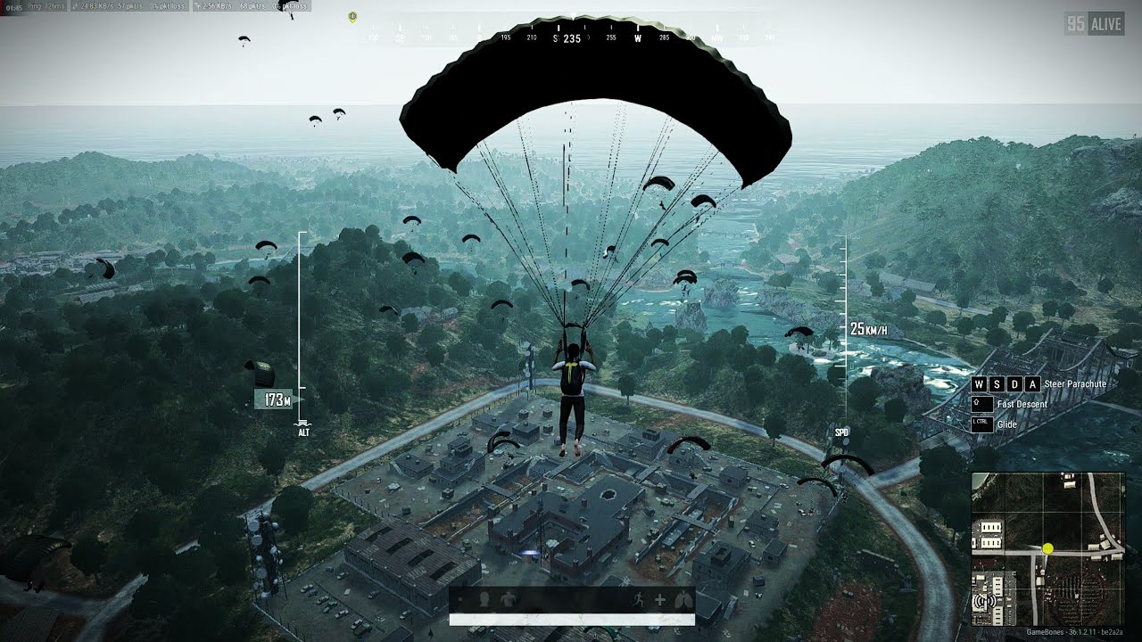 PUBG PC Solo vs Squad | RX 590 GME + i5-12400F | Ultra QHD 1440p Gameplay