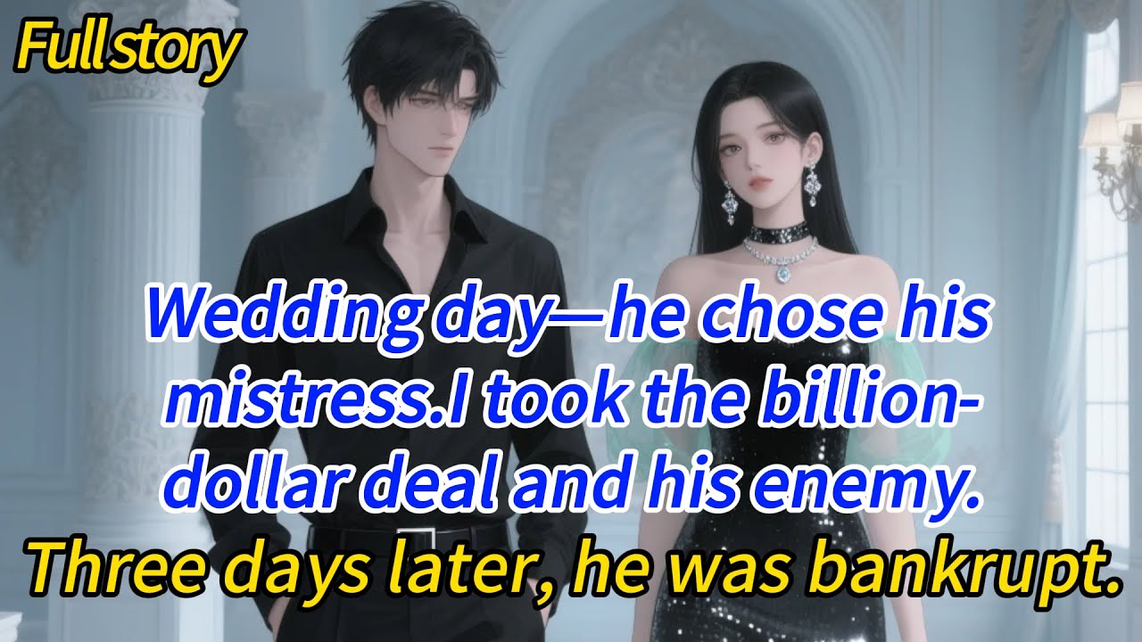 Wedding day—he chose his mistress.I took the billion-dollar deal and his enemy.Three days later...