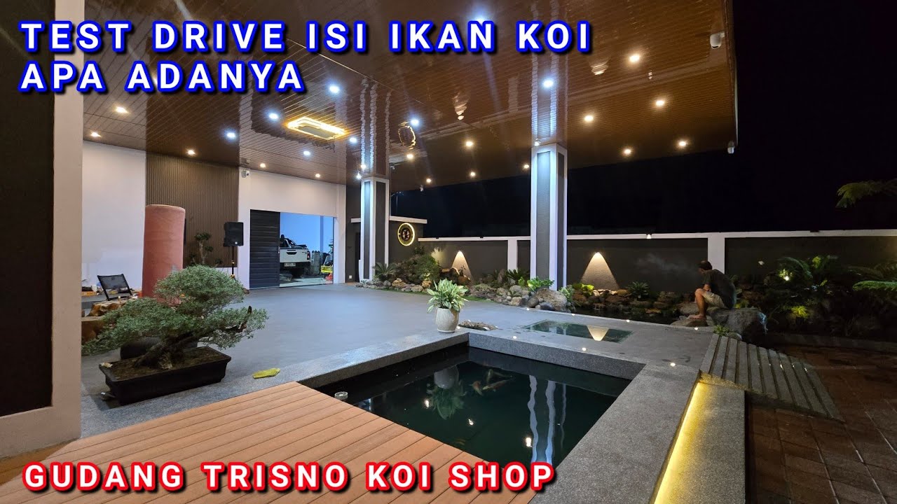 1 BULAN RUNNING BARU SEMPAT ISI IKAN | KOLAM KOI VILA TRISNO KOI SHOP