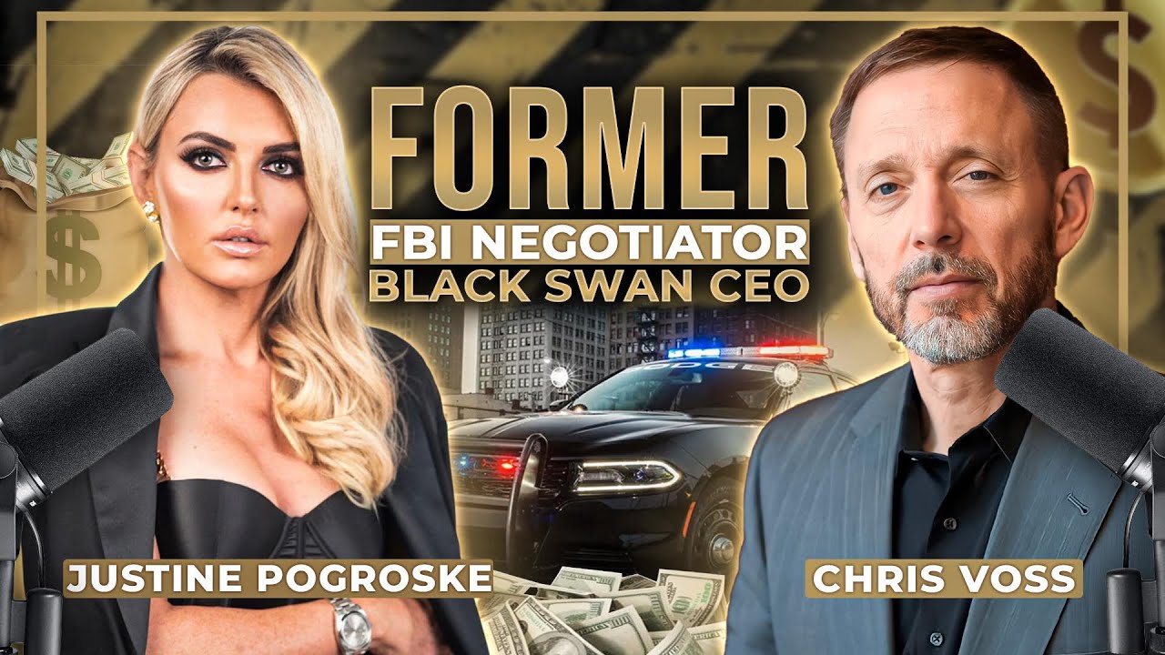 Negotiation Secrets: Exclusive Interview Ft. Chris Voss & Justine Pogroske @justinepogroske_official
