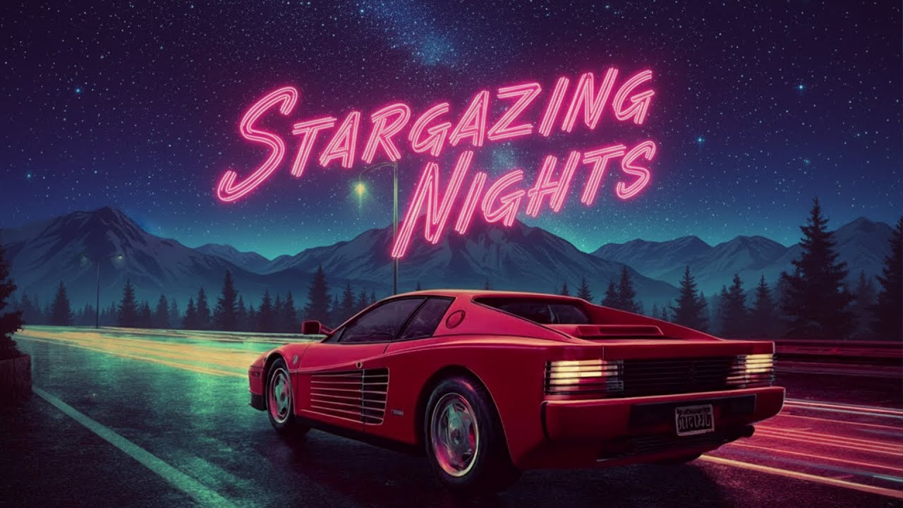 music for stargazing nights | dreamy synthwave chillsynth