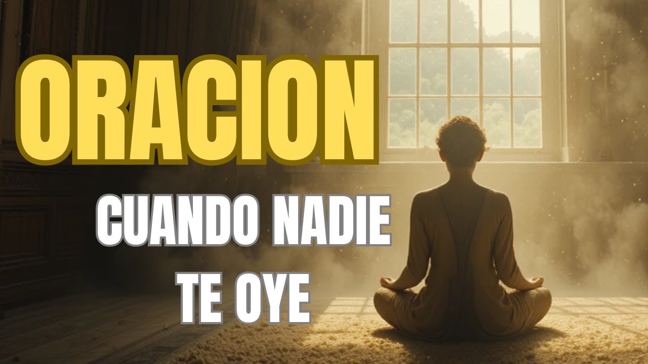 😭 Cuando Sientes Que Nadie Te Escucha… Esta Oración CristianaTe Devolverá la Fe | Dios te sostiene 🙏