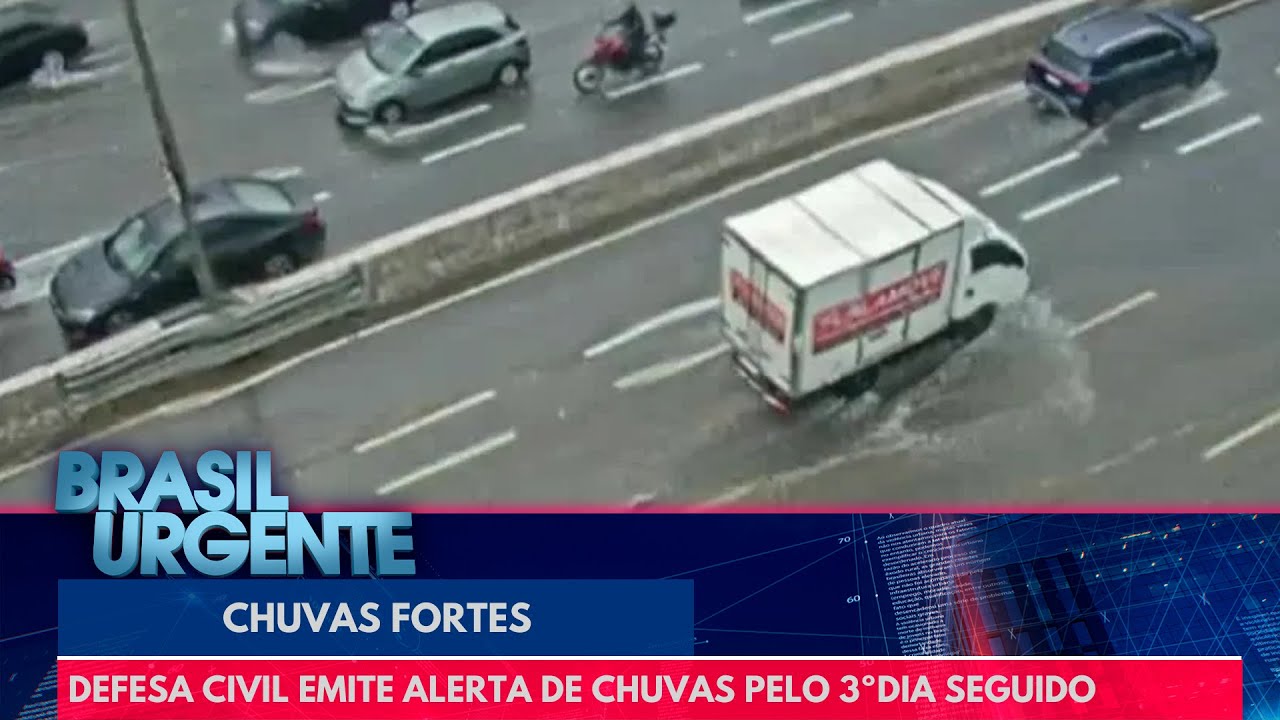 Alerta severo é emitido pelo 3° dia seguido | Brasil Urgente