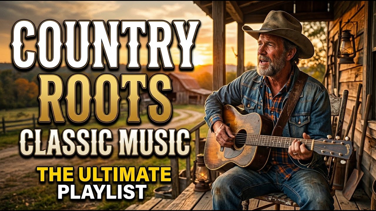 Highways and Hometown Echoes Classic Country Guitar for Restful Travel Nights