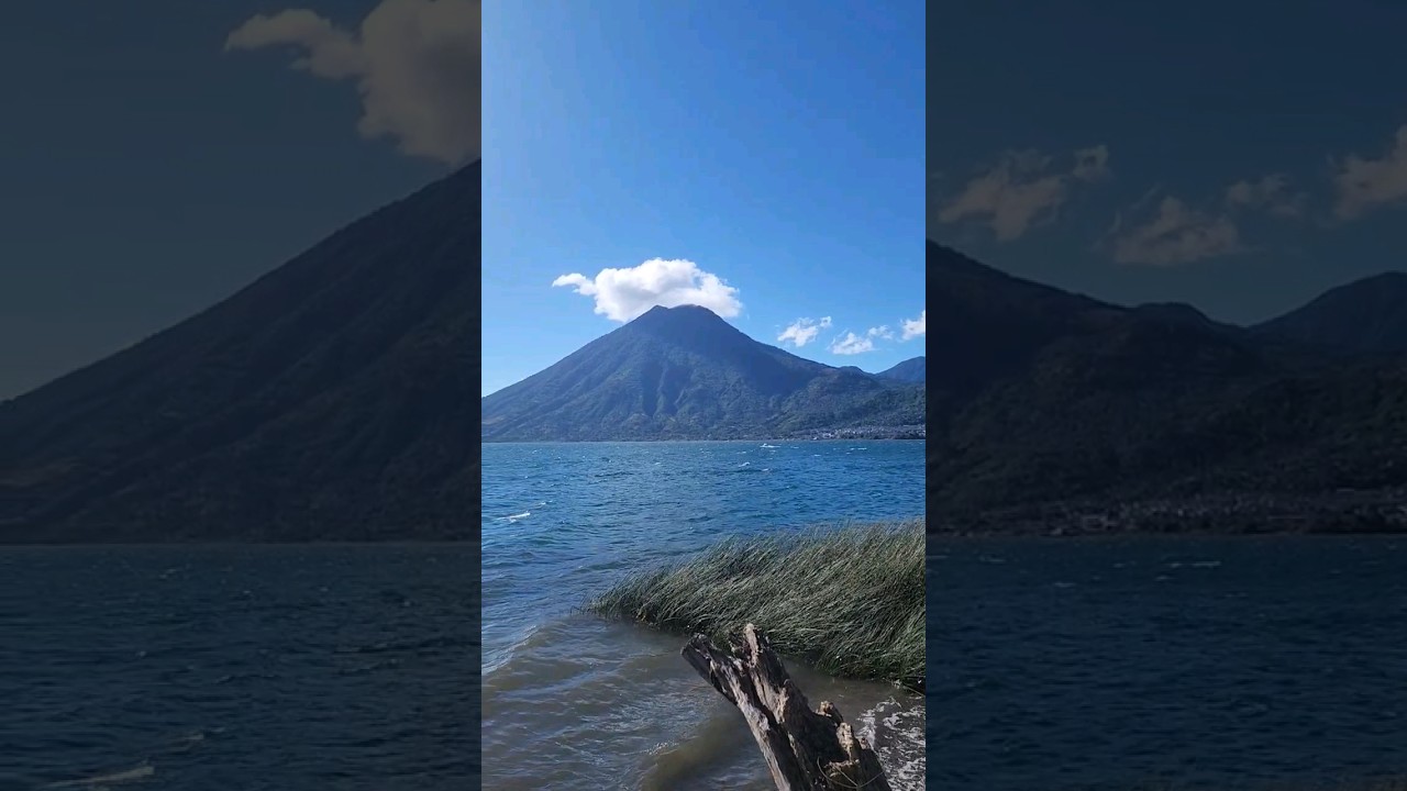 El LAGO MAS BELLO del MUNDO, LAGO de ATITL&Aacute;N #guatemala #lagoatitlan
