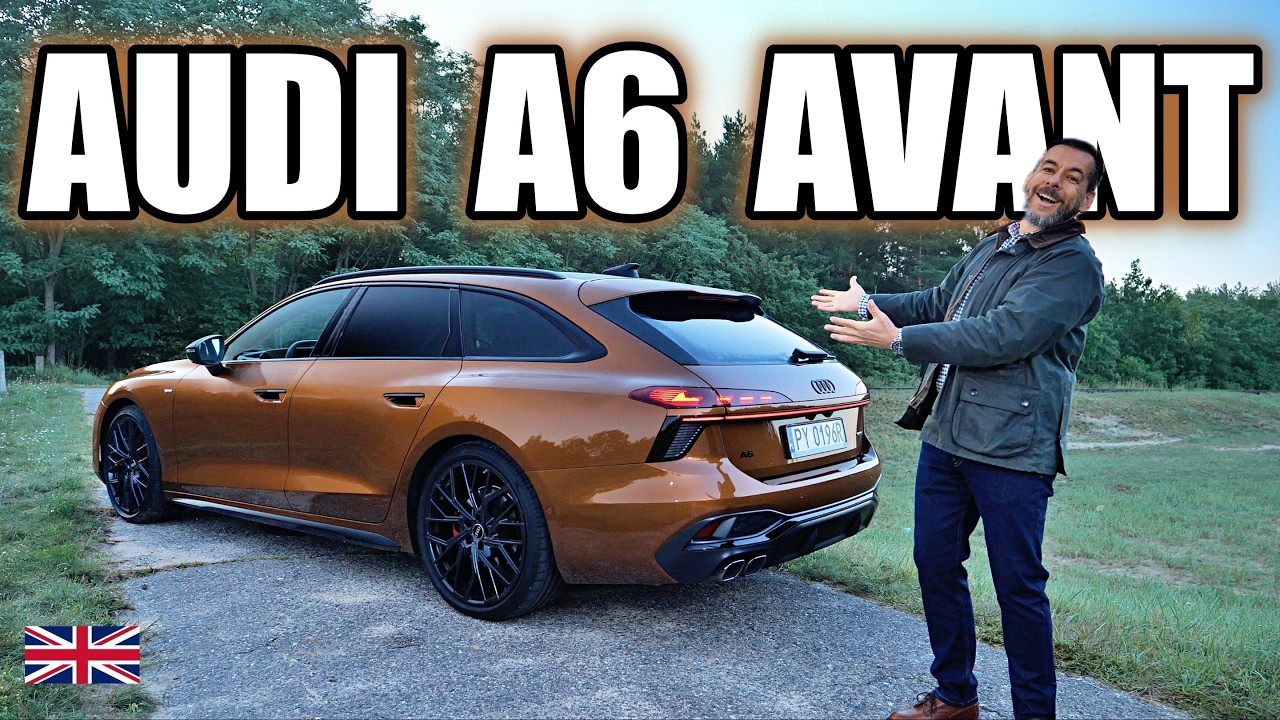 Audi A6 Avant (C9) 2026 &mdash; Коричневый дизельный универсал &mdash; Тест-драйв и обзор &mdash; Marek Drives