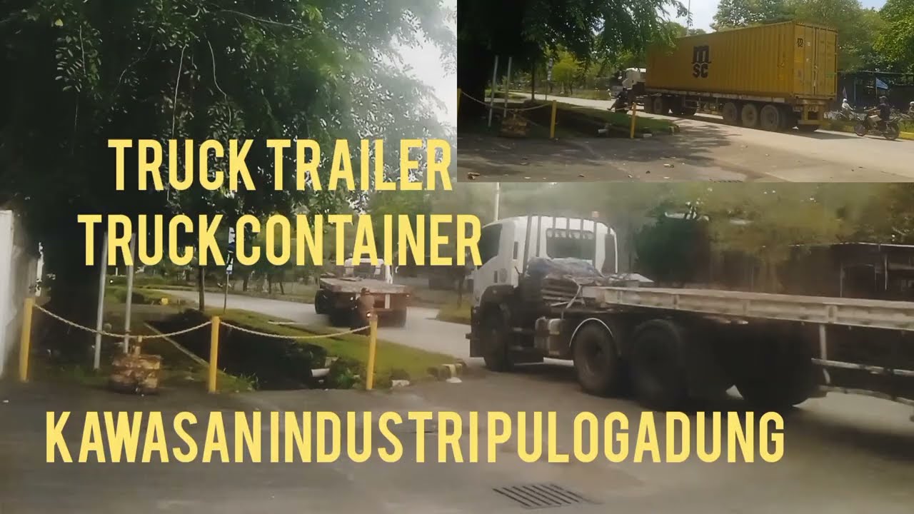 Truck Trailer Truck Container