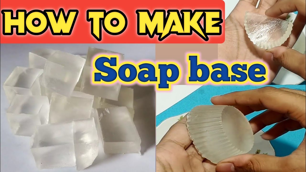 How to make Soap base | Homemade Soap base | Soap base making at home | Transparent Soap base