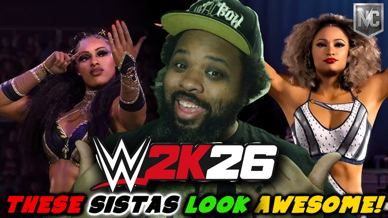 WWE 2K26 Lash Legend & Kelani Jordan Entrance REACTION!!! -The Fat REACT!