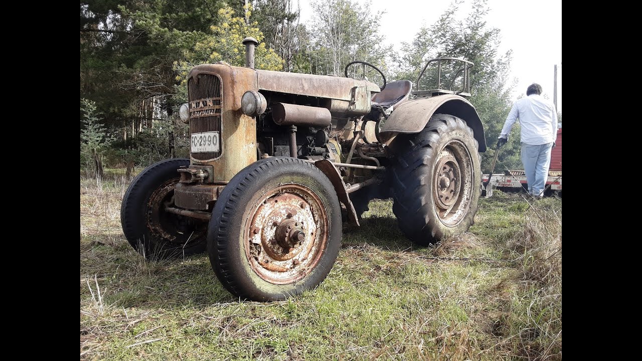 Restauracíón MAN Ackerdiesel 1954