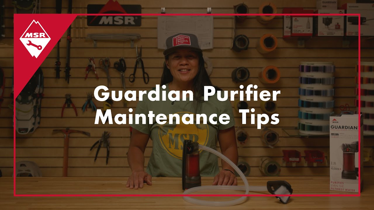 Guardian Purifier Troubleshooting & Maintenance Tips | MSR Field Service