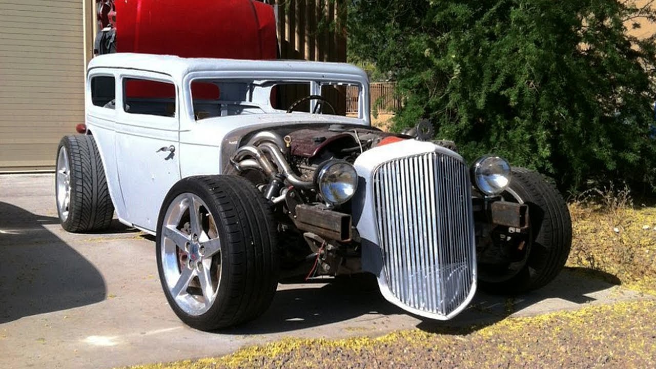 1932 Chevrolet 2 Door LS1 C5 Rat Rod Sedan Build Project