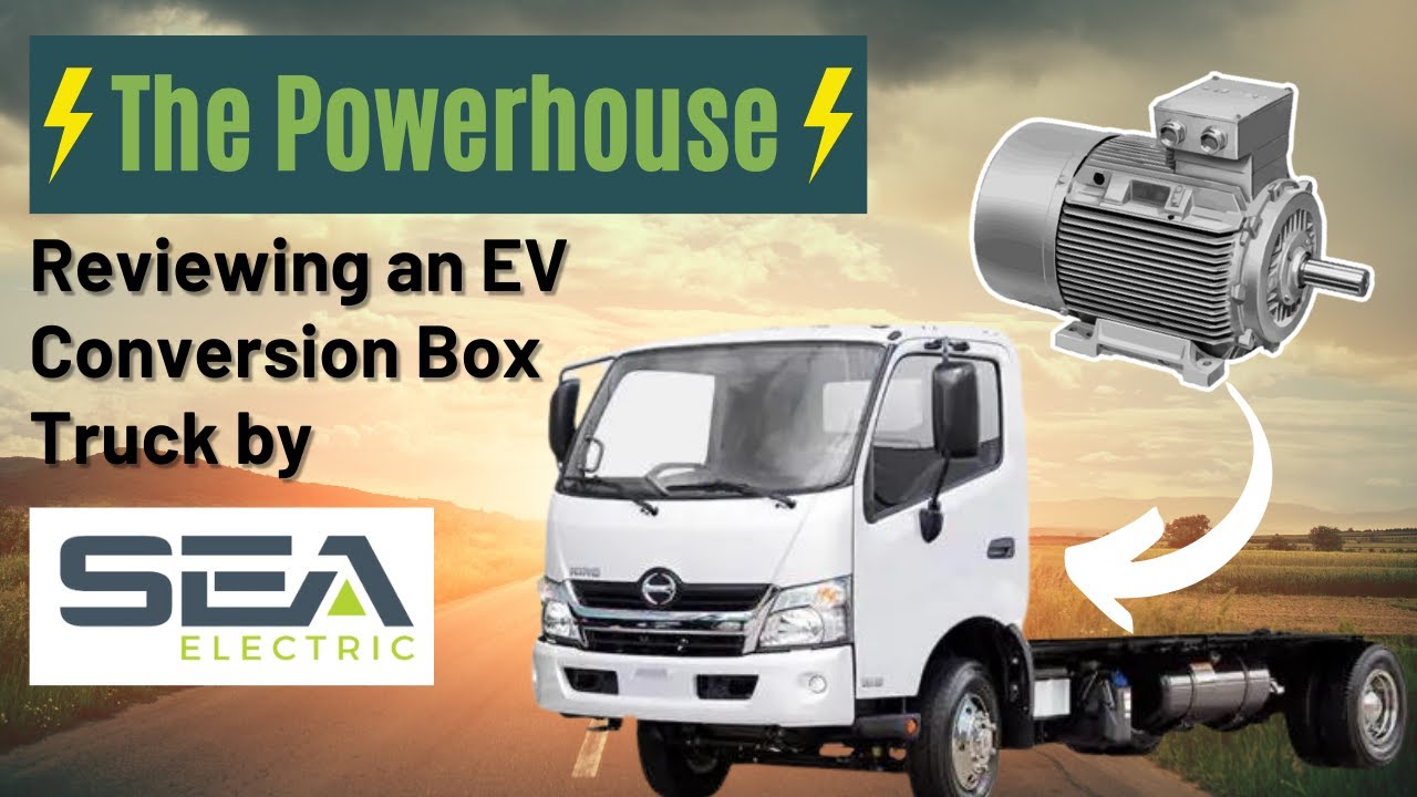 Check out this EV Conversion Box Truck