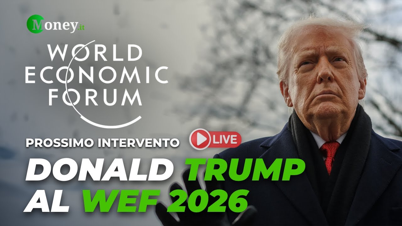 In diretta: Donald Trump a Davos, World Economic Forum 2026