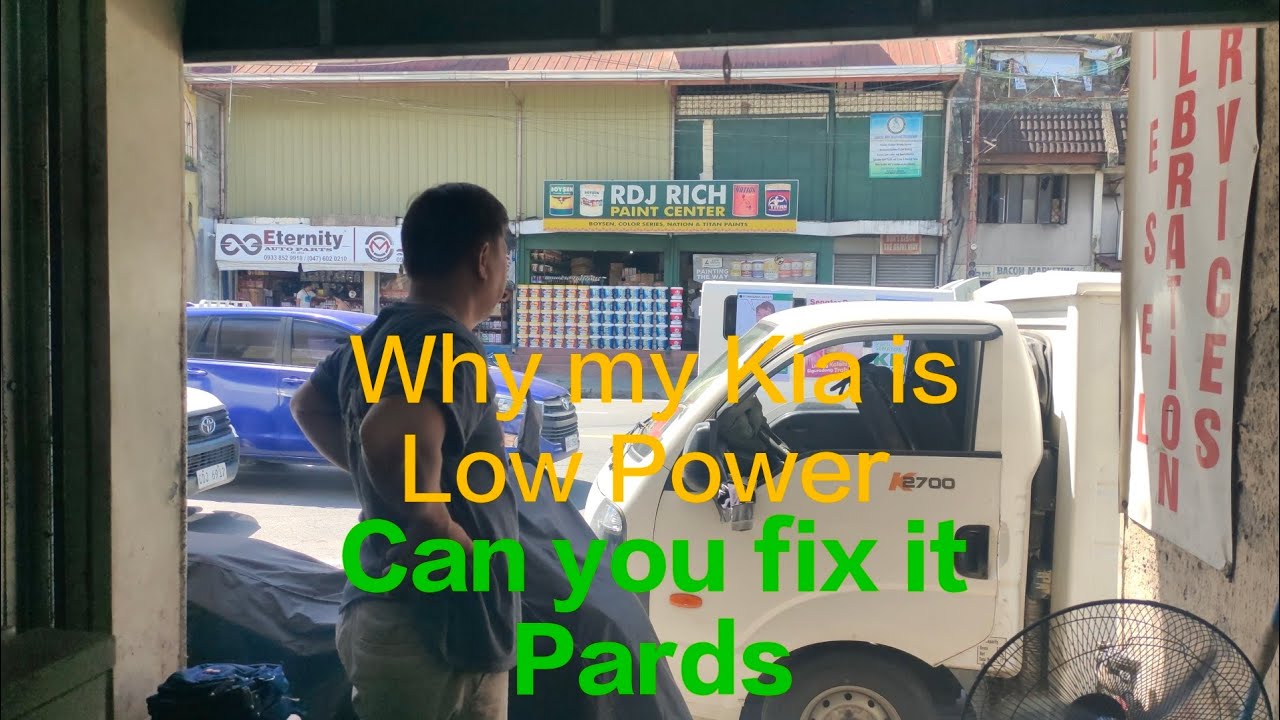 How to Fix Low Power Kia 2700 Fuel system and Injectors.. Dhels diesel tv