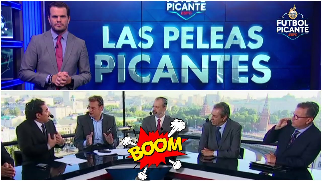 IMPERDIBLE LAS CANDENTES PELEAS de la mesa de PICANTE en las copas del mundo | Futbol Picante