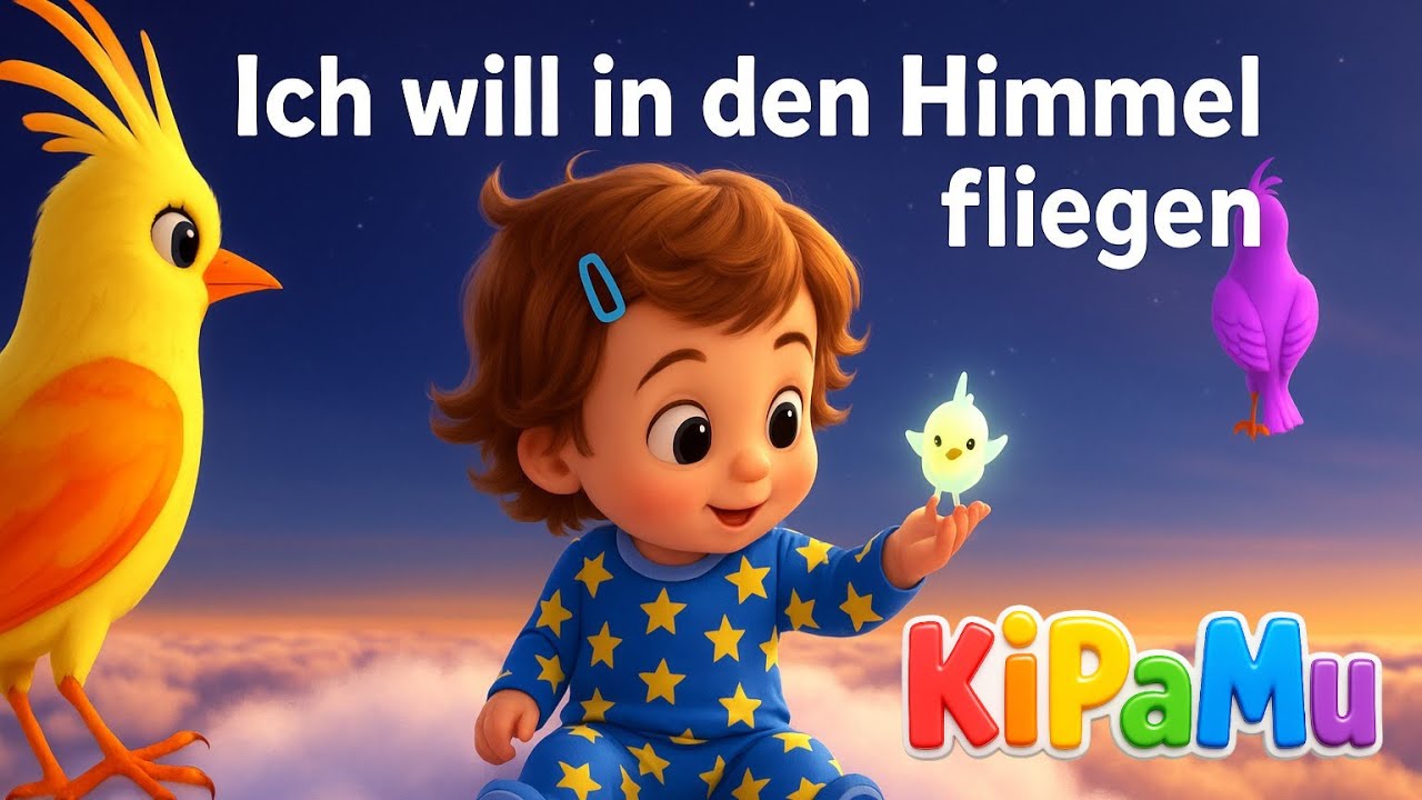 Ich will in den Himmel fliegen 🌙✨ | Ruhiges Einschlaflied für die ganze Familie