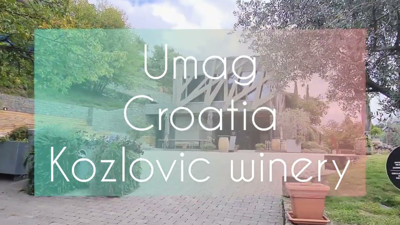 Umag, Croatia 2022. Kozlovic winery.  Умаг, Хорватія 2022 год. Вино Козлович.