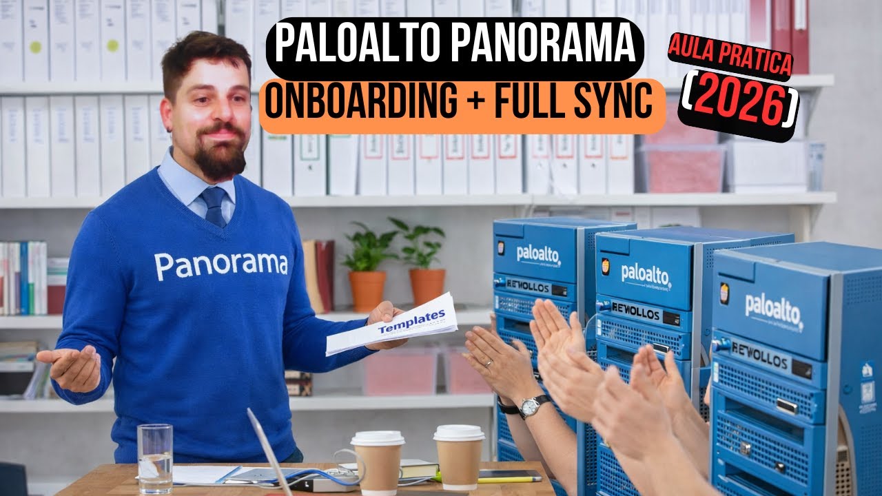 Palo Alto Panorama: onboarding de firewall existente (sem perder config)