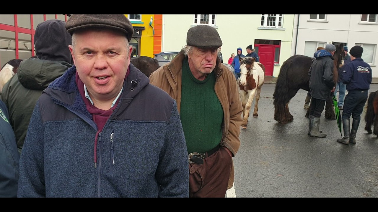 Glin,Co.Limerick annual December horse fair 2021.