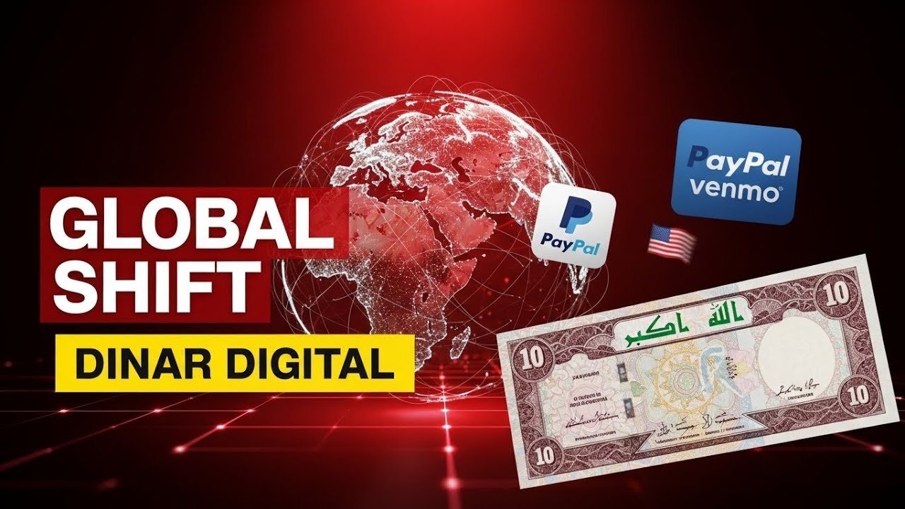 Iraqi Dinar Goes Digital  PayPal, Venmo & P2P Access Just Changed Everything 2026 Update